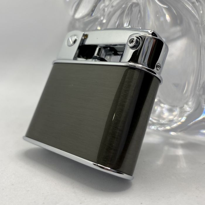 Бензинова запальничка Prince "Графітний Хром" (Graphite Chrome)