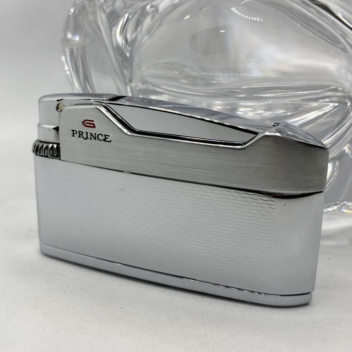 Газова запальничка Prince "Срібна Хвиля" (Silver Wave)