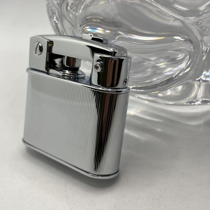 Бензинова запальничка Prince "Silver Rib" (Срібне Ребро)