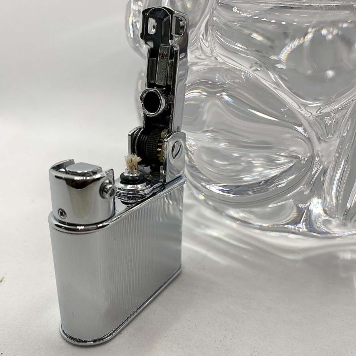 Бензинова запальничка Prince "Silver Rib" (Срібне Ребро)