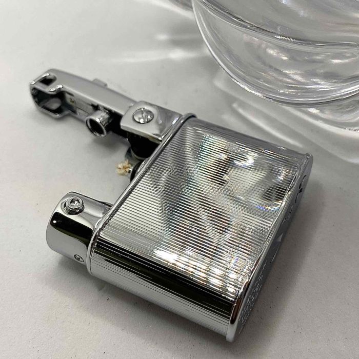 Бензинова запальничка Prince "Silver Rib" (Срібне Ребро)