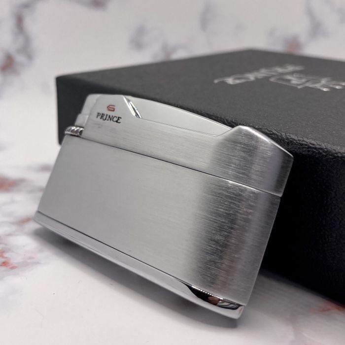 Газова запальничка Prince Brushed Silver (Принц Матовий Срібний)