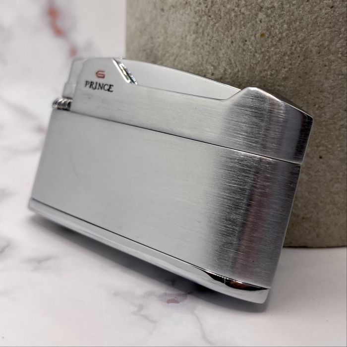 Газова запальничка Prince Brushed Silver (Принц Матовий Срібний)
