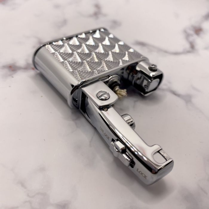 Бензинова запальничка Prince Хромовий Приплив