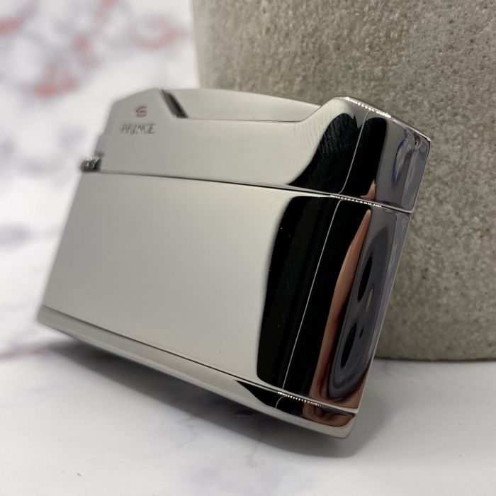 Газова запальничка Prince "Срібний Дзеркало" (Silver Mirror)