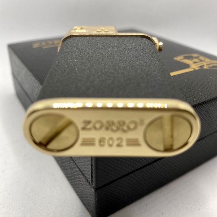 Бензинова запальничка Zorro "Noir Lux" (Чорний Люкс)