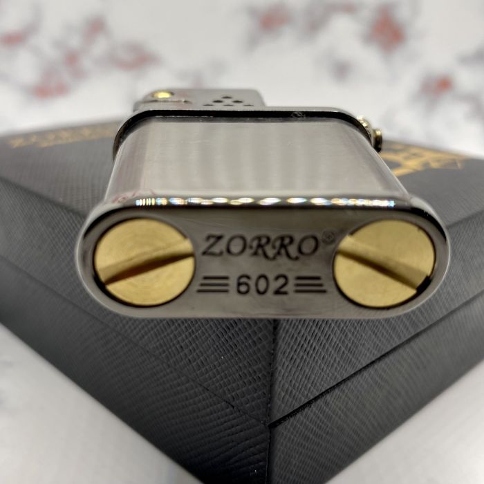 Бензинова запальничка Zorro "Vintage Noir" (Вінтажний Нуар)