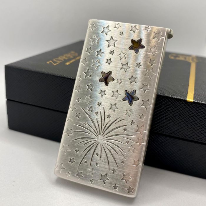 Бензинова запальничка Zorro Срібна Ніч