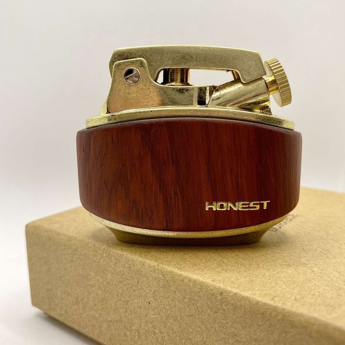 Бензинова Запальничка HONEST Темне Дерево