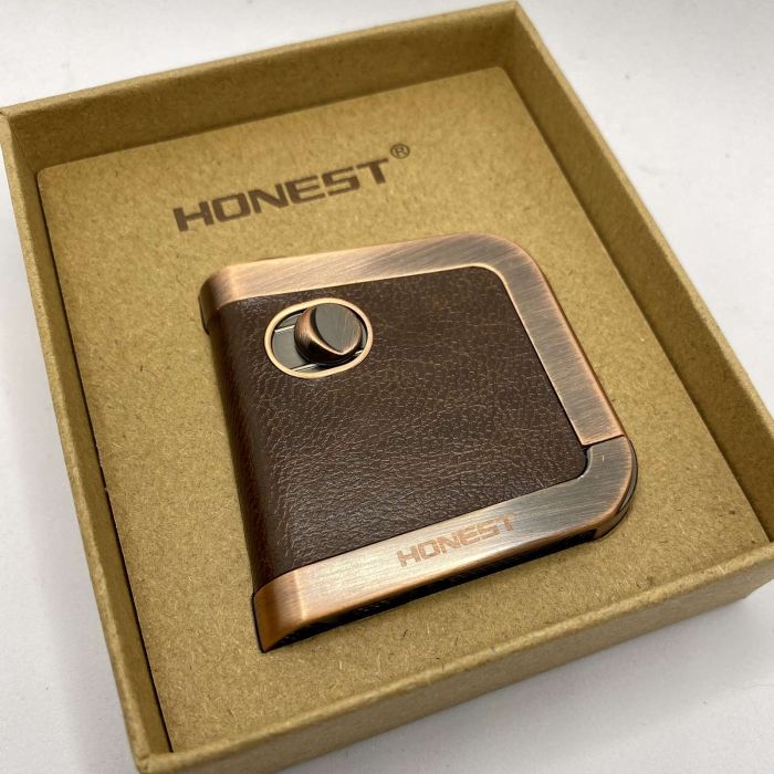 Бензинова Запальничка HONEST коричневий