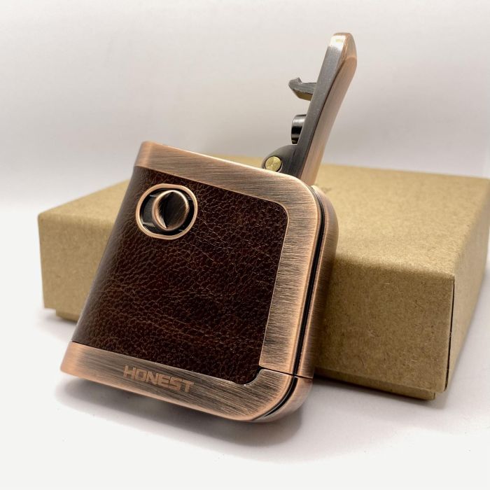 Бензинова Запальничка HONEST коричневий