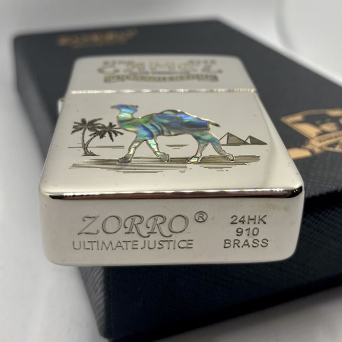 Бензинова запальничка Zorro "Camel Перламутр"