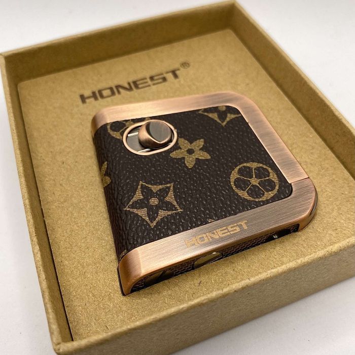 Бензинова Запальничка HONEST з відомим орнаментом