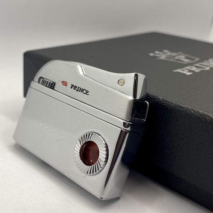 Газова запальничка Prince micro 88e "Silver Grid" (Срібна Сітка)