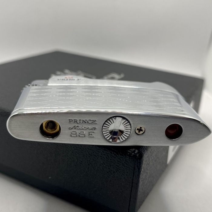 Газова запальничка Prince micro 88e "Silver Grid" (Срібна Сітка)