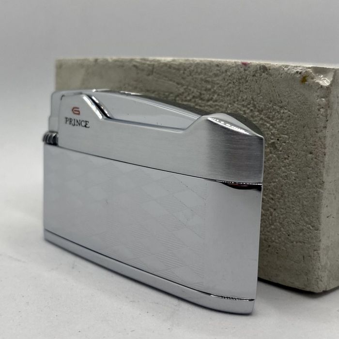 Газова запальничка Prince micro 88e "Silver Grid" (Срібна Сітка)