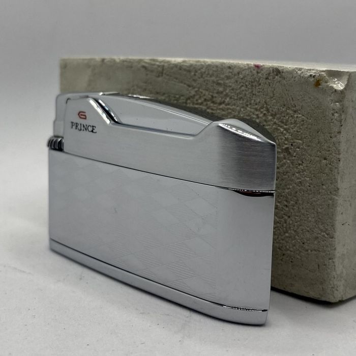 Газова запальничка Prince micro 88e "Silver Grid" (Срібна Сітка)