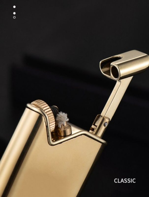 Латунна бензинова запальничка Rowenta