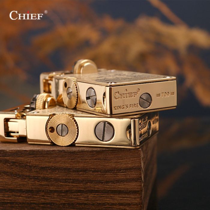 Бензинова Запальничка Chief  Східний Дракон