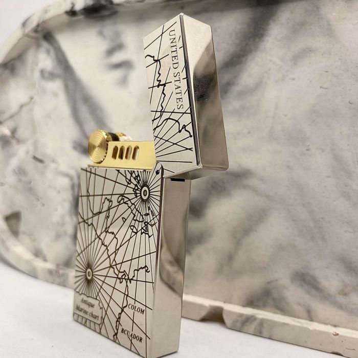 Бензинова Запальничка ZORRO "Компас Капітана"