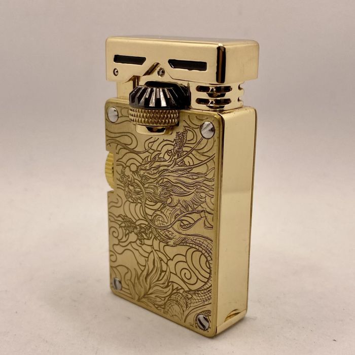 Бензинова Запальничка Chief Золотий Східний Дракон