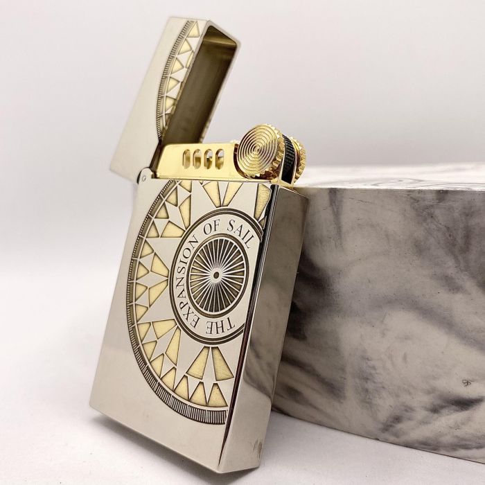 Бензинова Запальничка ZORRO Оздоблене Світло