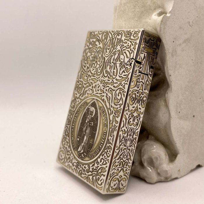 Бензинова Запальничка ZORRO Оздоблене Світло