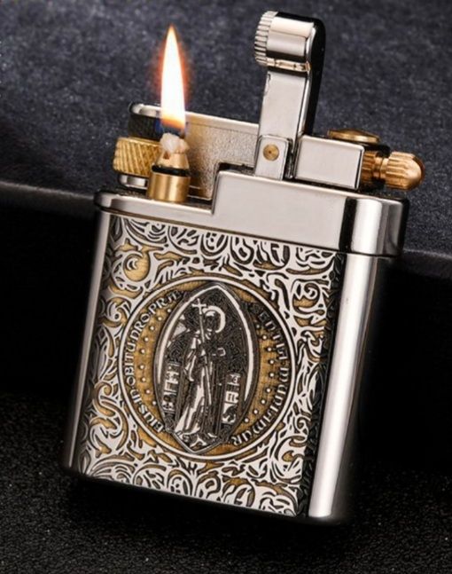 Запальничка Бензинова Chief з Хрестом Святого Бенедикта