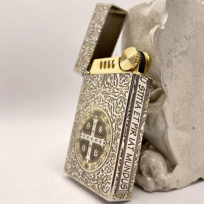 Бензинова Запальничка ZORRO Оздоблене Світло