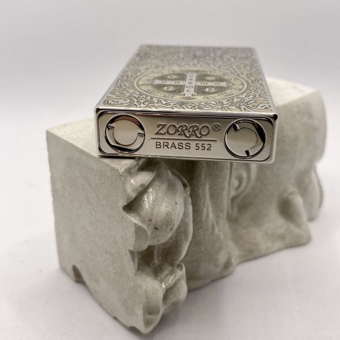 Бензинова Запальничка ZORRO Оздоблене Світло