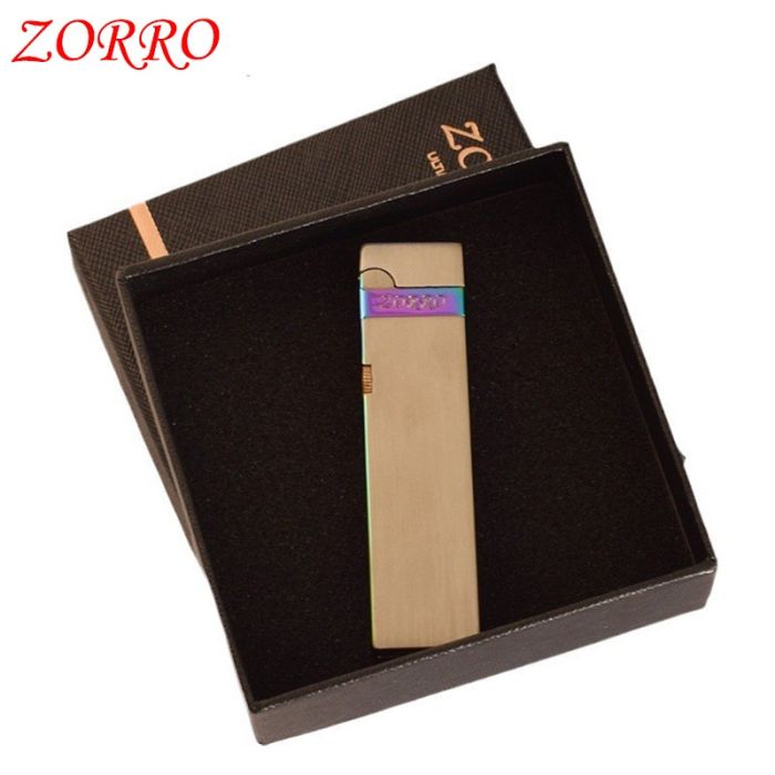 Елегантна Бензинова Запальничка ZORRO з хамелеоновими елементами
