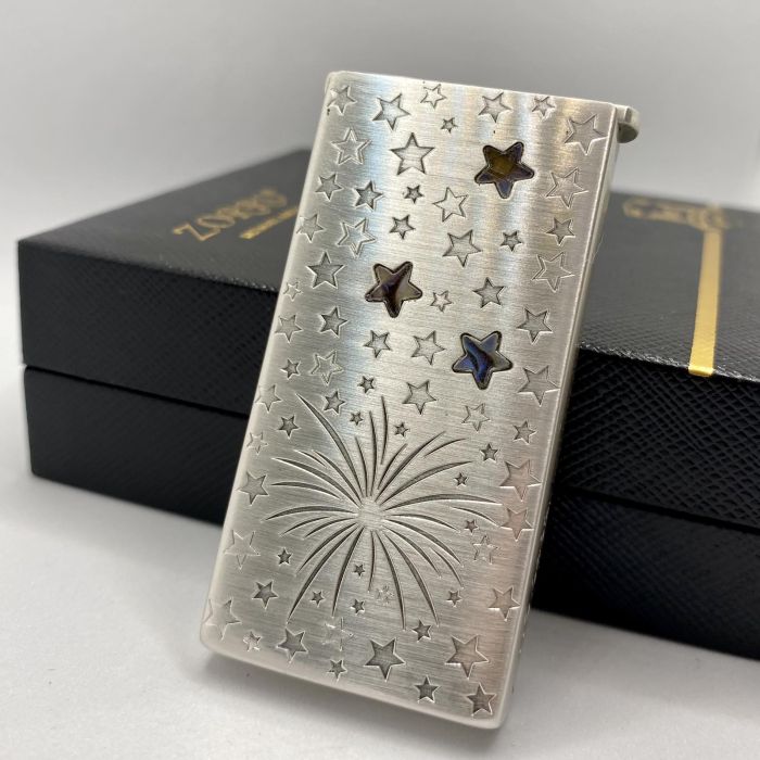 Бензинова запальничка Zorro Срібна Ніч