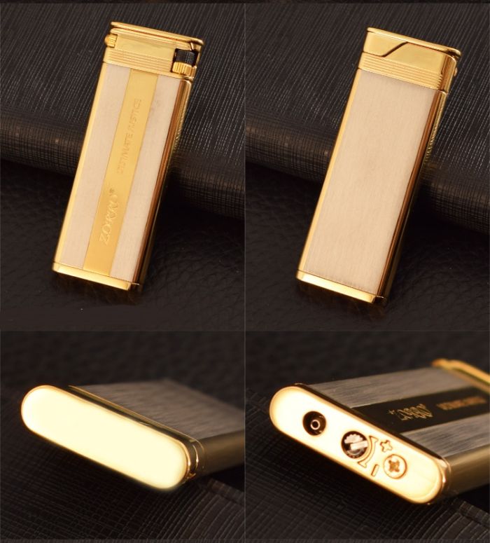 Газова Запальничка ZORRO "Ultimate Justice"( Вища справедливість)  золотиста