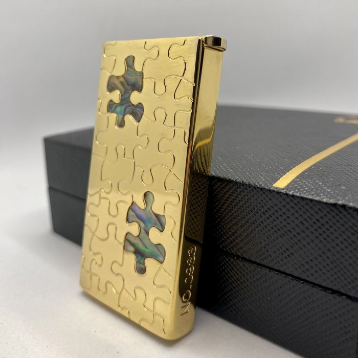 Бензинова запальничка Zorro Puzzle Gold (Золотий Пазл)