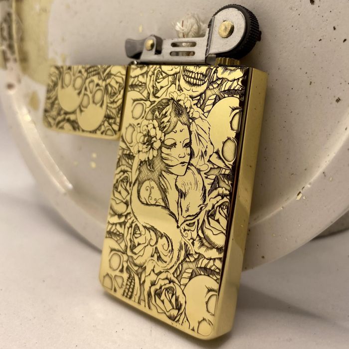 Бензинова запальничка Zorro "Смертельна краса"