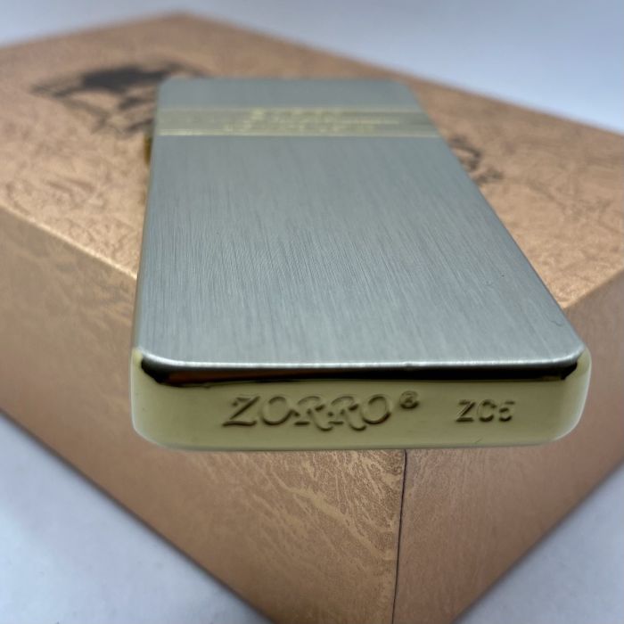 Бензинова запальничка ZORRO "Золотий Граніт" (Gold Granite)