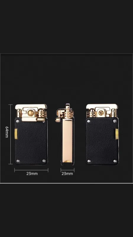 Колекційна запальничка Chief колір Black