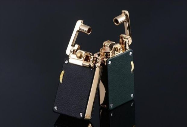 Колекційна запальничка Chief колір Black