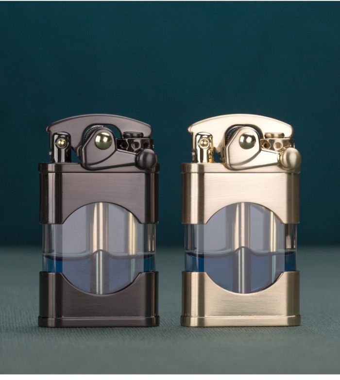 Бензинова запальничка ZORRO в ретро стилі Silver