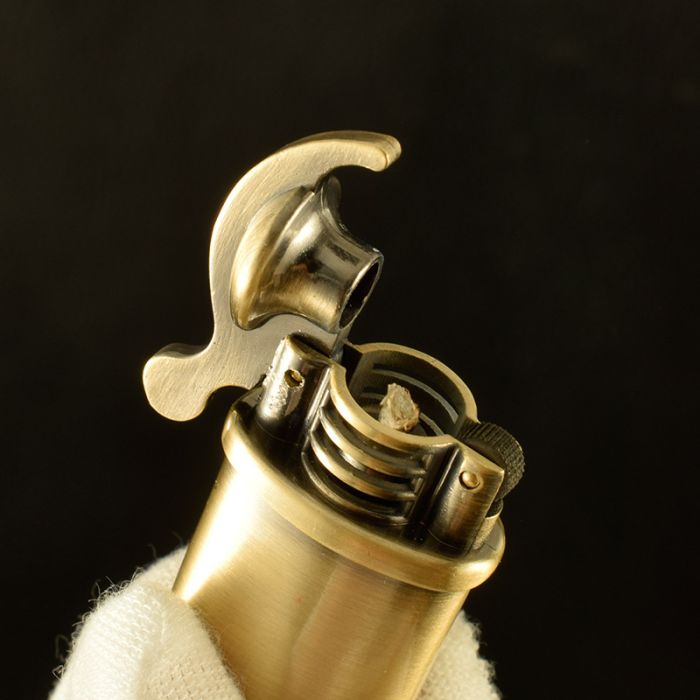 Запальничка бензинова колекційна колір латунь