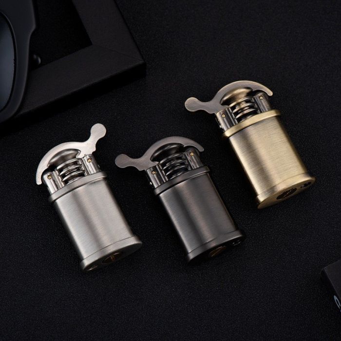 Запальничка бензинова колекційна колір чорний