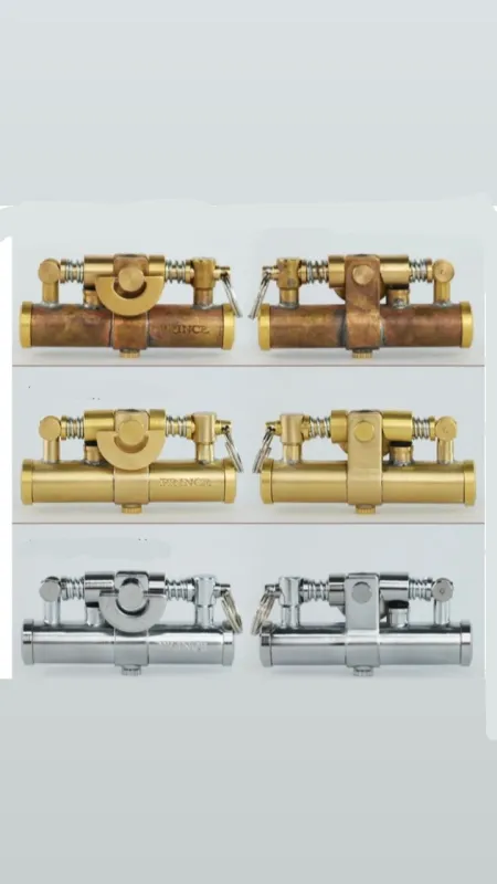 Бензинова запальничка Prince срібляста