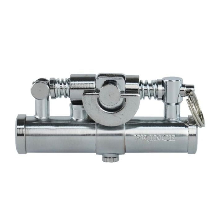 Бензинова запальничка Prince срібляста