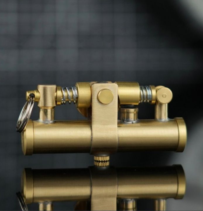 Бензинова запальничка Prince з латуні