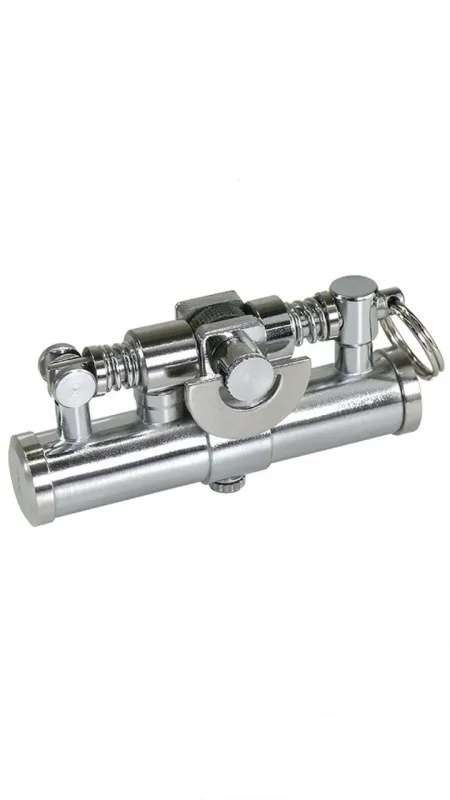 Бензинова запальничка Prince срібляста