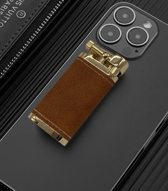 Газова запальничка фірми SPUNK коричнева