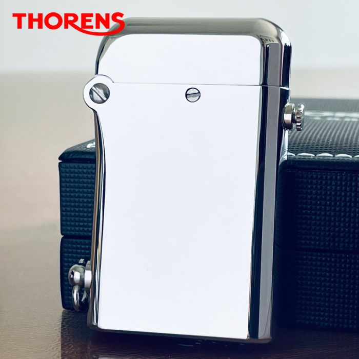 Бензинова запальничка Thorens хромована срібло