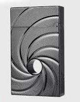 Легендарна газова запальничка THORENS "Гармата Джеймса Бонда"в чорному кольорі