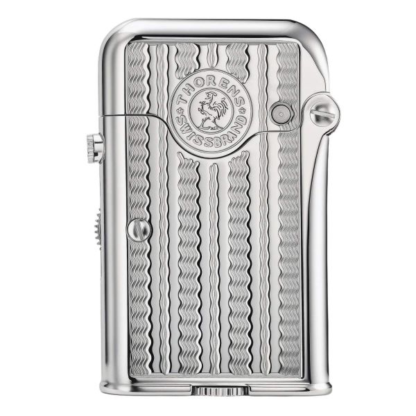 Вишукана бензинова запальничка Thorens срібна