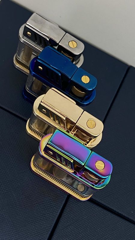 Бензинова запальничка ZORRO колір Gold